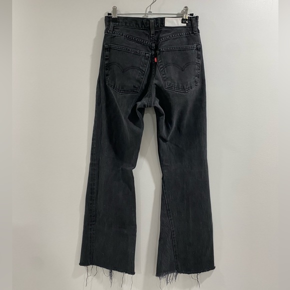 Re/Done x Levi Flare Bootcut Jeans Size 24 - Picture 4 of 11